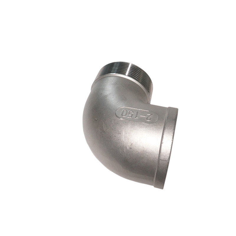 ASME B16.9 Stainless Steel Pipe Fittings SCH80 90 Degree Street Elbow